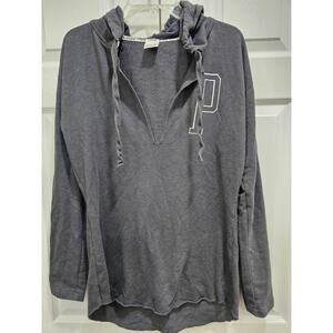 PINK Hoodie SIZE Medium Gray